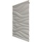 Ekena Millwork 19 5/8in. W x 19 5/8in. H Ripple EnduraWall Decorative 3D Wall Panel Covers 2.67 Sq. Ft. WP20X20RPBCR - alternate 2